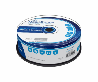 Mediarange BD-R 50GB 6x, 25ks MR 508