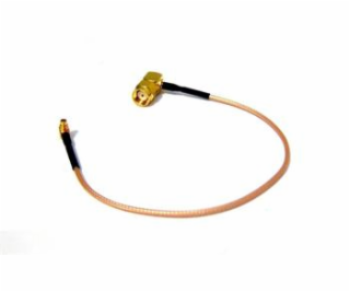 Pigtail RG316 MMCX male/RSMA male uhlový  90°