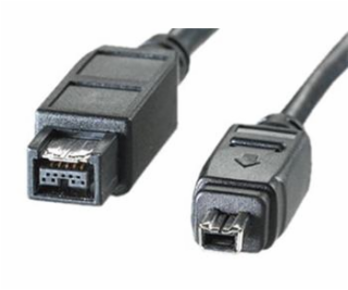 Kabel Roline IEEE FireWire 1394a - 1394b (4/9), 1,8m