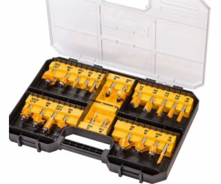 Fräser-Set DT90017, 22-teilig