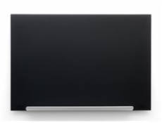 Nobo Diamond Glass Board Magnetic Black 1883x1059mm