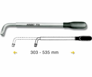 ""Radmuttern-Schlüssel 772, 1/2"""", Steckschlüssel""
