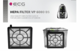 ECG VP 6080 BS HEPA filtr