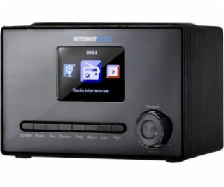 Radio internetowe X100 LCD kolor 3,2"" czarne 