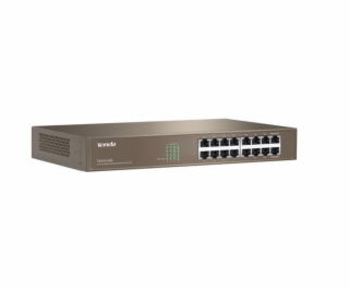 Tenda TEG1016D - 16x Gigabit Switch, Fanless-bez ventilát...