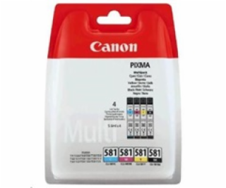 Canon BJ CARTRIDGE CLI-581 BK/C/M/Y PHOTO VALUE BLISTER  SEC