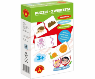 Puzzle Zwierzęta, Zabawa i Nauka