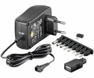 Techly  3-12V, 1.5A 18W Univerzálny adaptér