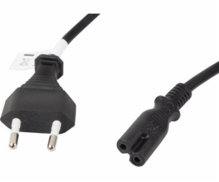 LANBERG CEE 7/16 na IEC 320 C7 EURO (RADIO) POWER CORD 1....