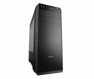 Modecom PC herní skříň OBERON PRO BLACK MIDI, 2x USB 3.0,...