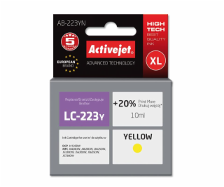 Activejet AB-223YN ink for Brother printer; Brother LC223...