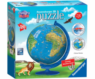 Puzzle 180 dielikov 3D Sphere Detská guľa