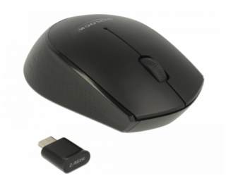 Delock Optická 3-tlačítková mini myš USB Type-C™ 2.4 GHz ...