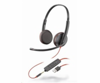 Plantronics Blackwire C3225, Duo, USB/Jack