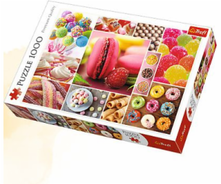 Trefl Puzzle 1000el - Candy koláž (10469)