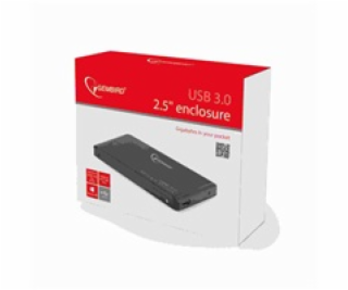 Externí box GEMBIRD pro 3.5"" zařízení, USB 3.0, SATA, černý