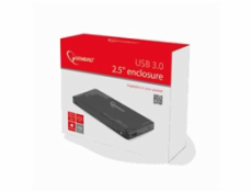 Externí box GEMBIRD pro 3.5"" zařízení, USB 3.0, SATA, černý