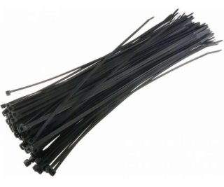 Nylonowe opaski zaciskowe 280 x 4.8mm 100szt. czarne