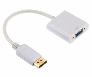 Gembird adaptér DisplayPort - VGA, M/F, white