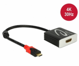 Adapter USB Type-C (Stecker) > HDMI (Buchse, DP Alt Mode)