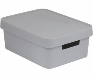 Box Curver Infinity 11L s víkem světle šedý