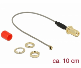 Antennenkabel SMA (Buchse zum Einbau) > MHF (Stecker)