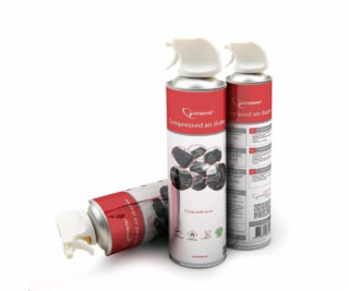 GEMBIRD Čistící spray, stlačený vzduch CK-CAD-FL600-01, 6...