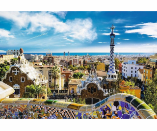 Puzzle 1500 elementów Park Guell, Barcelona