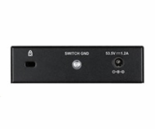 D-Link DGS-1005P 5-port Gigabit Desktop PoE+ Switch, 4 po...