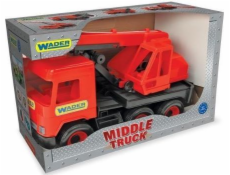 Wader Middle truck – červená miešačka na betón (234776)