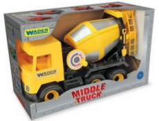 Wader Middle truck - Žltá miešačka na betón (234576)