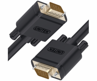 Unitek D-Sub (VGA) - D-Sub (VGA) kábel 1m čierny (Y-C511G)
