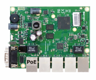MikroTik RouterBOARD RB450Gx4, quad-core 716MHz ARM CPU, ...