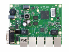 MikroTik RouterBOARD RB450Gx4, quad-core 716MHz ARM CPU, 1GB RAM, 5x LAN, vč. L5 licence