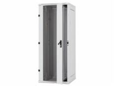 Rack Triton 19   stojanový, 45U/800x1000, prosklené dveře, šedý, typ RT