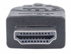 MANHATTAN kabel HDMI Male to DVI-D 24+1 Male, Dual Link, Black, 1,8m