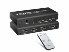 PREMIUMCORD HDMI switch 2:2 , 3D, 1080p s dálkovým ovladačem