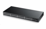 Zyxel GS1920-48v2 50-port Gigabit WebManaged Switch, 44x gigabit RJ45, 4x gigabit RJ45/SFP, 2x SFP