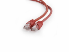 Patch cord Kat.6 UTP 0.25m czerwony 