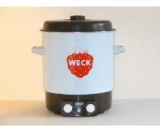 Hrniec zaváracie Wéčko WAT15, hnedý / biely