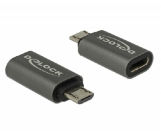 Delock Adaptér USB 2.0 Micro-B samec na USB Type-C™ 2.0 s...