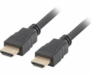 Lanberg HDMI - HDMI kábel 20m čierny (CA-HDMI-10CC-0200-BK)