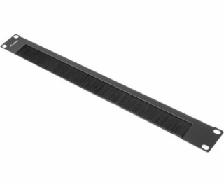  LANBERG 19" BRUSH PANEL 1U AK-1103-B BLACK