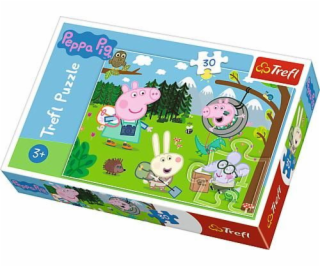 Puzzle Trefl 30 ks. Lesná výprava prasiatka Peppa
