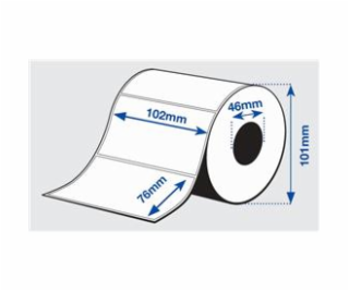 Epson label roll, normal paper, 102x76mm
