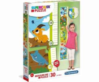 Clementoni Puzzle 30 dielikov Measure Me - Roztomilé zvie...