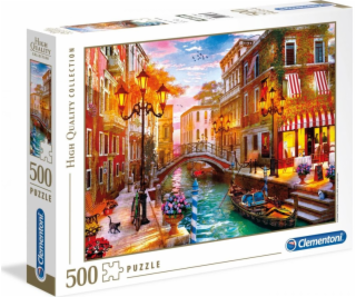 Clementoni Puzzle 500 dielikov Vysoká kvalita - Západ sln...