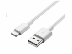 Kabel PremiumCord USB 3.1 C/M - USB 2.0 A/M rychlé nabíjení 3A, 10cm, bílý
