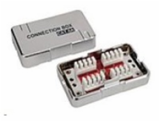 Solarix Spojovací box CAT6A STP 8p8c LSA+/Krone KRJS45-VEB6A