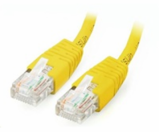 GEMBIRD Kabel UTP Cat5e Patch 0,25m, žlutý